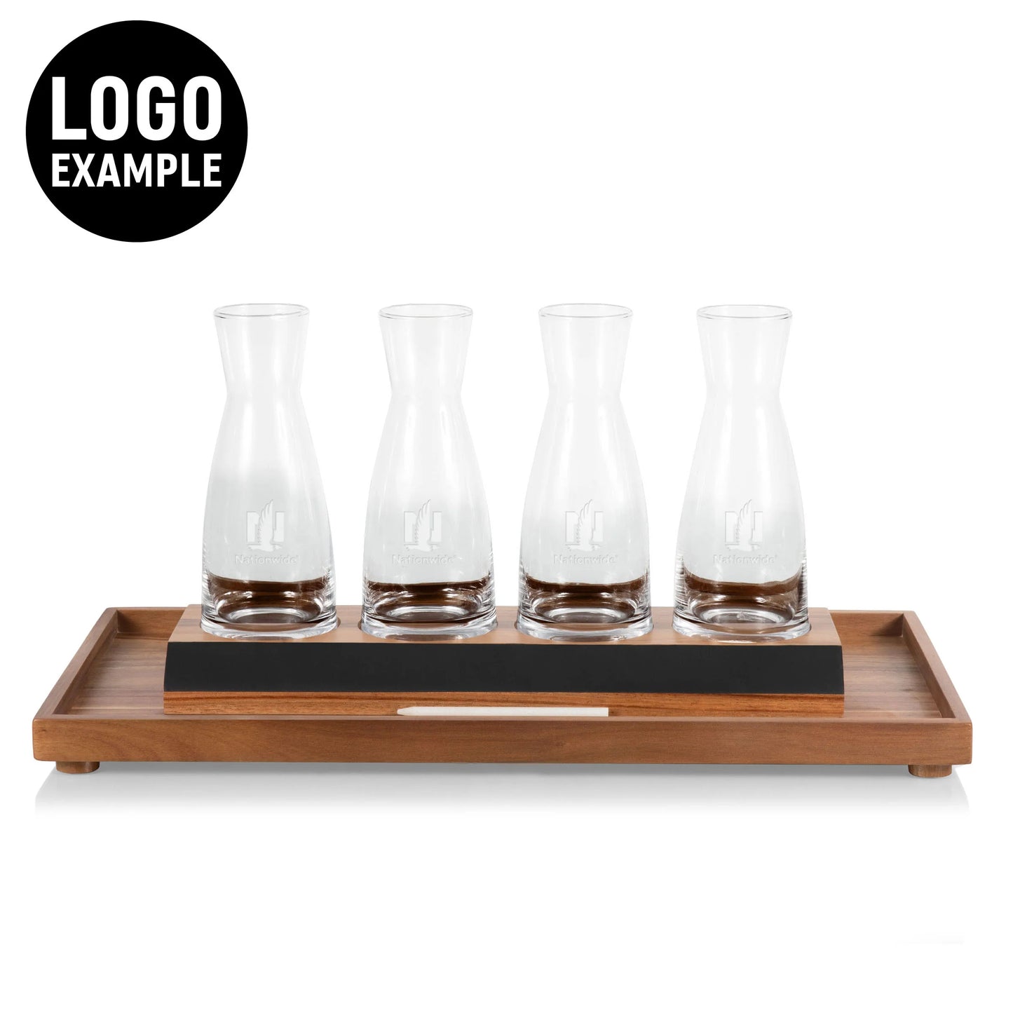 WINE TASTING KIT WITH 4 GLASS CARAFES