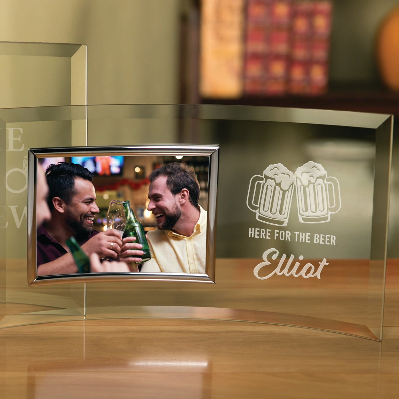 GLASS PICTURE FRAME