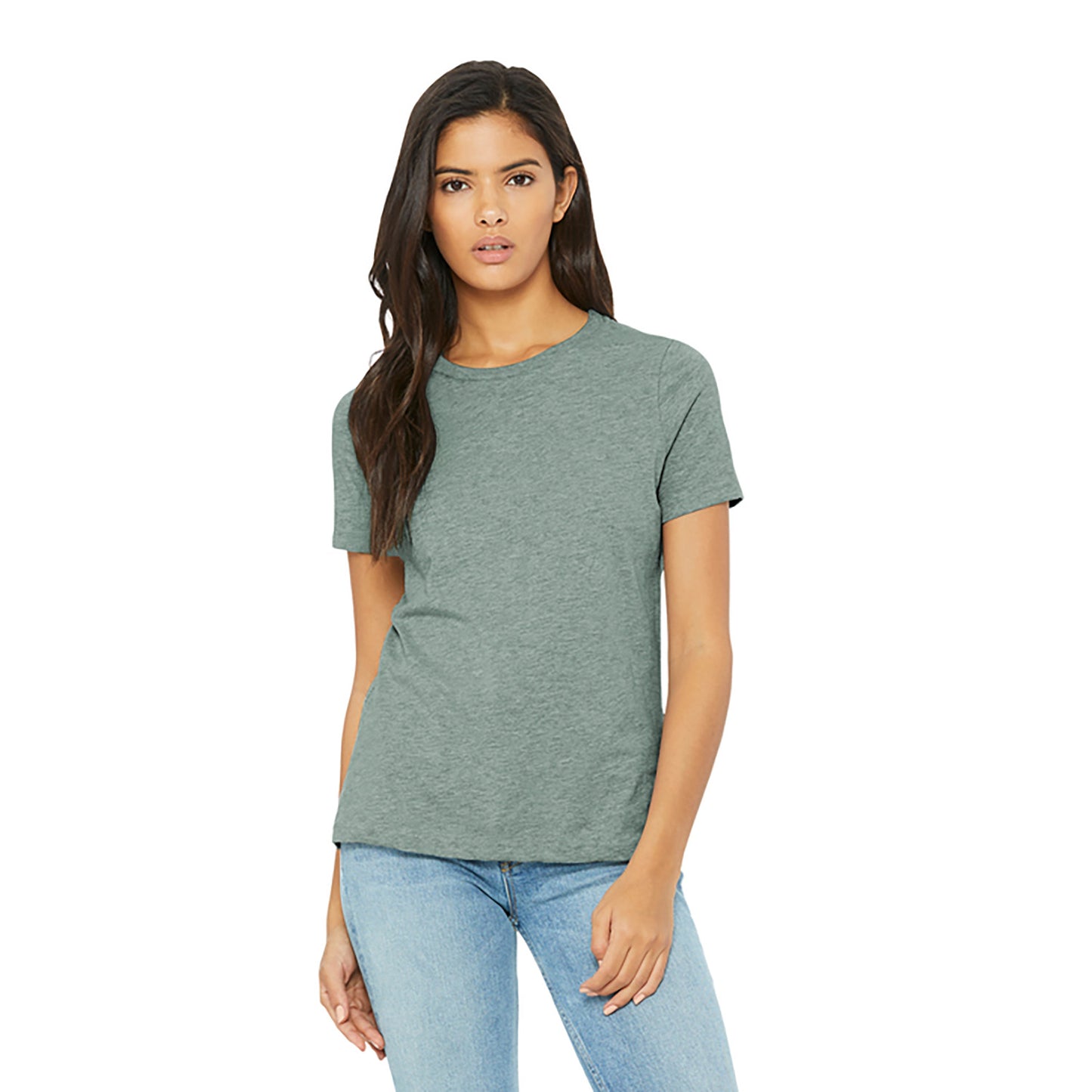 BELLA + CANVAS WOMEN'S RELAXED CVC TEE
