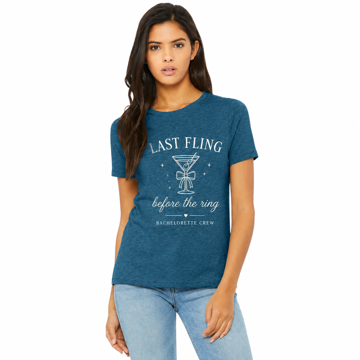 BELLA + CANVAS WOMEN'S RELAXED CVC TEE