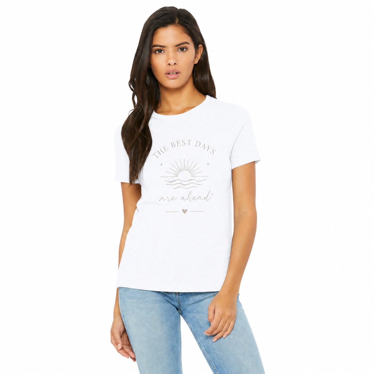 BELLA + CANVAS WOMEN'S RELAXED CVC TEE