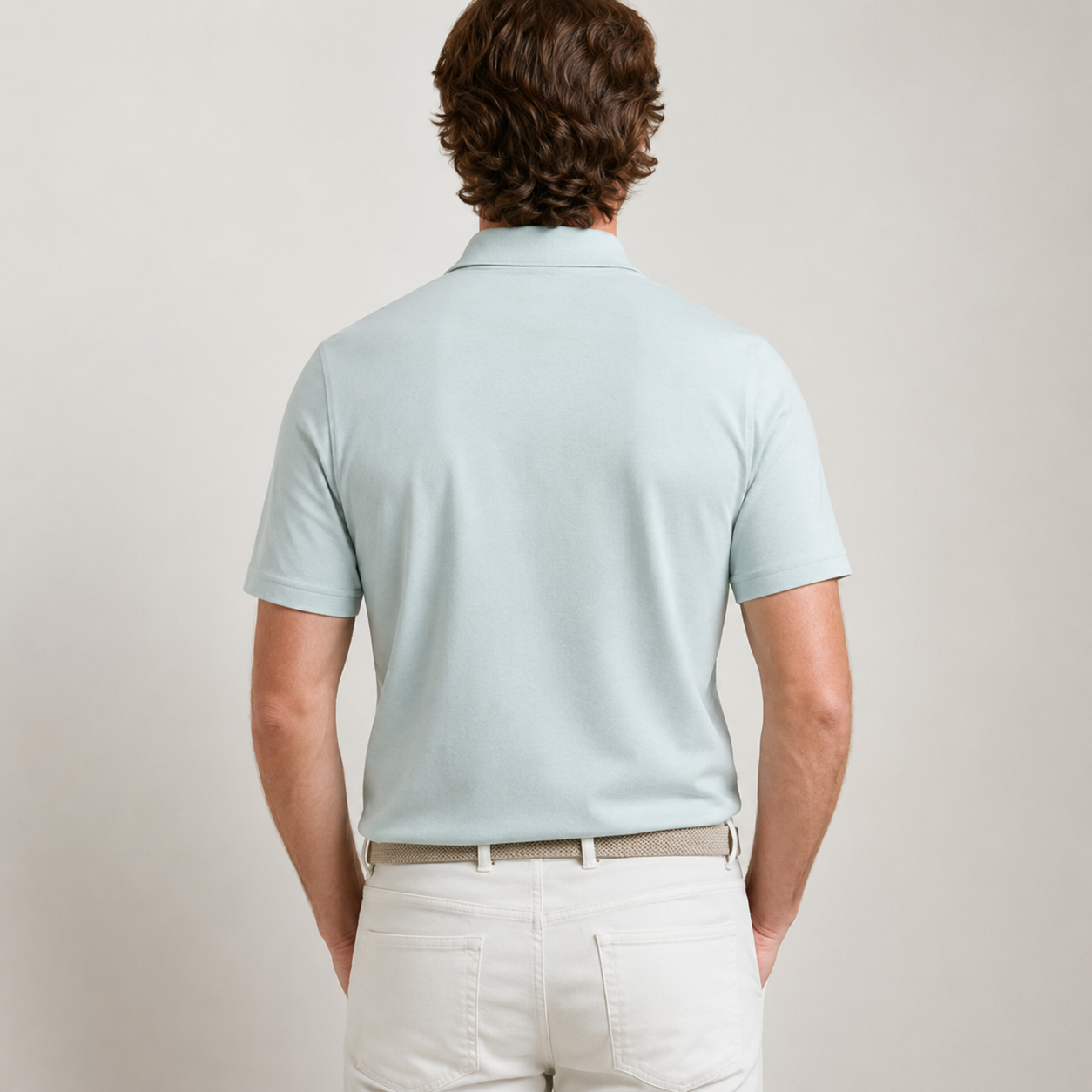 PETER MILLAR ALBATROSS COTTON-BLEND PIQUE POLO