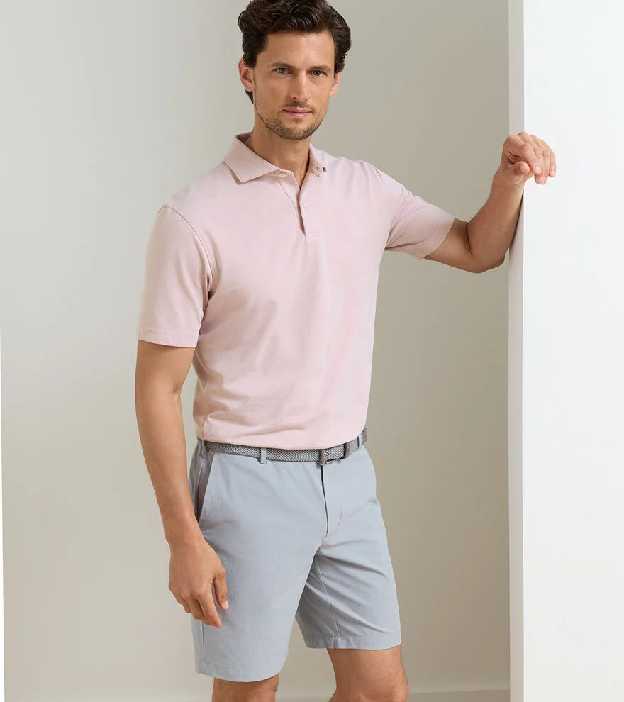 PETER MILLAR ALBATROSS COTTON-BLEND PIQUE POLO