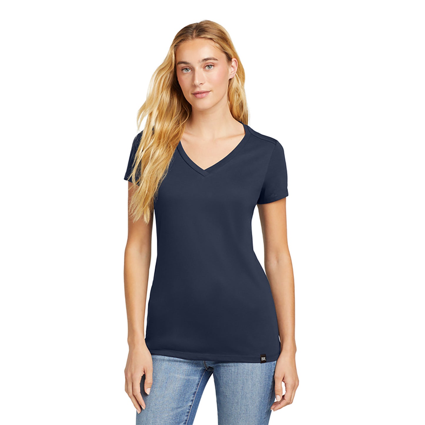 NEW ERA WOMEN'S HERITAGE BLEND V-NECK TEE