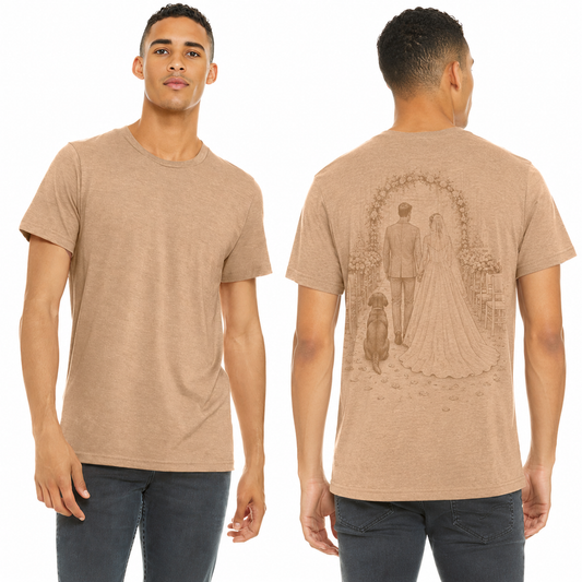 BELLA + CANVAS HEATHER CVC SHORT SLEEVE TEE