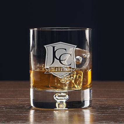 "ON THE ROCKS" GLASS