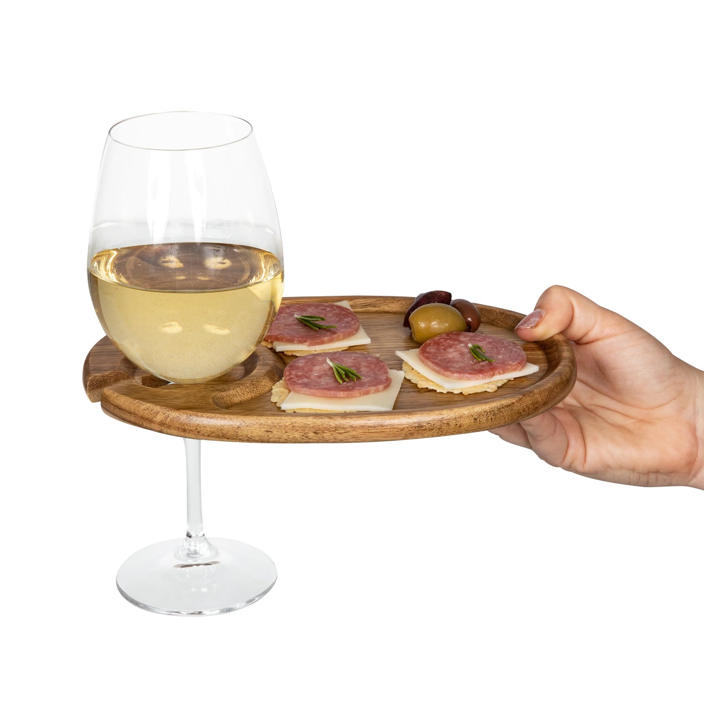 WINE APPETIZER PLATE SET OF 4