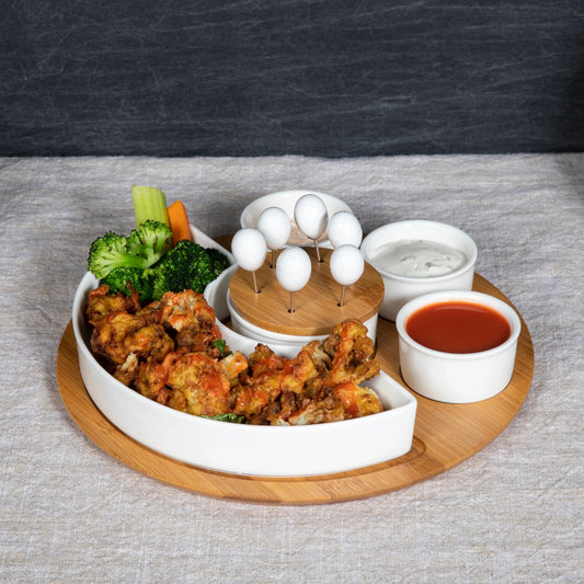 APPETIZER SERVING TRAY SET