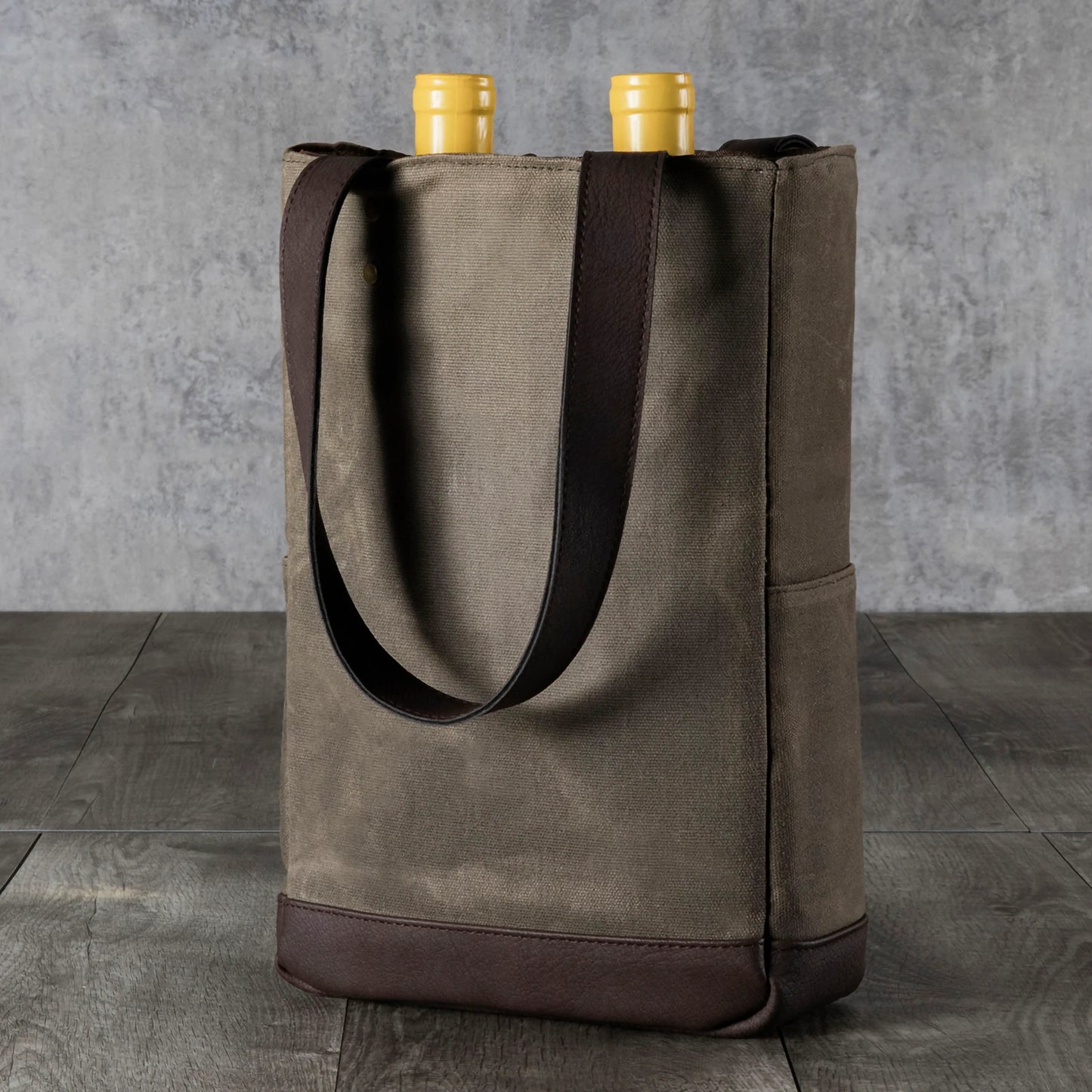 2 BOTTLE INSULATED WINE COOLER BAG / TOTE